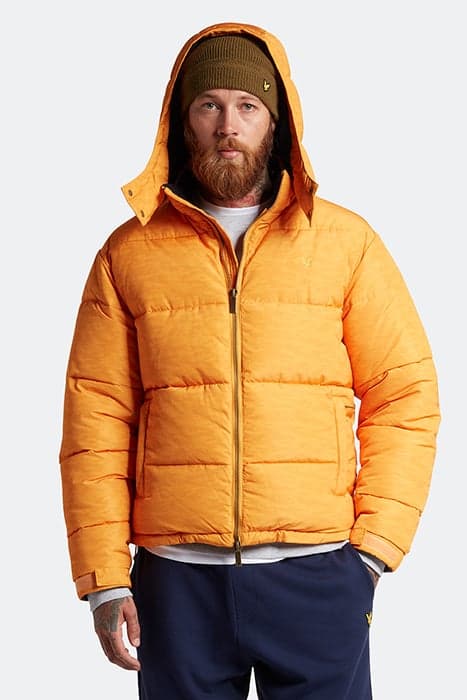 ABSTRACT PUFFER IDENTITY ORANGE by Lyle & Scott