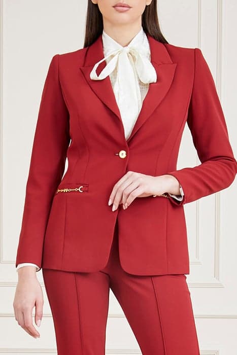 LILLIBETH BLAZER DARK JAM RED by Marciano by Guess