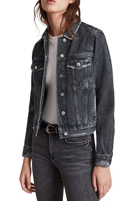 HAY DENIM JACKET WASHED BLACK by AllSaints