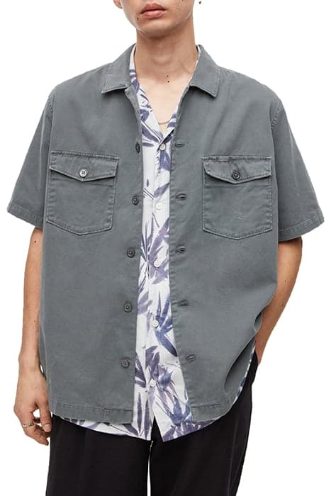 SPOTTER SS SHIRT ASTER BLUE by AllSaints