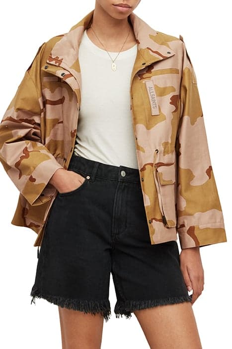 KATEY JACKET PINK CAMO by AllSaints