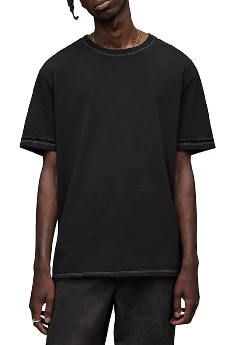 ARCHER SS CREW WASHED BLACK by AllSaints