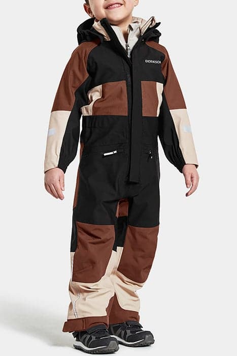 ROCKET KIDS COVERALL EARTH BROWN by Didriksons