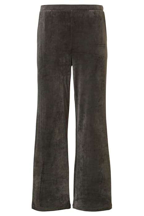 LW BO. TROUSERS NAN VELOUR KHAKI by Livera