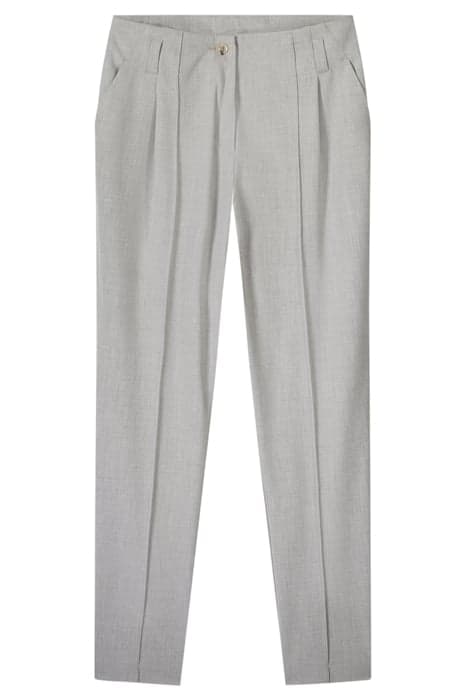 TROUSERS FOAM MELANGE FOG by Summum Woman