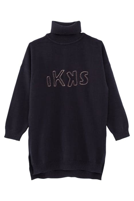 GIRLS’ DARK NAVY KNIT ROLLNECK SWEATER NAVY by IKKS