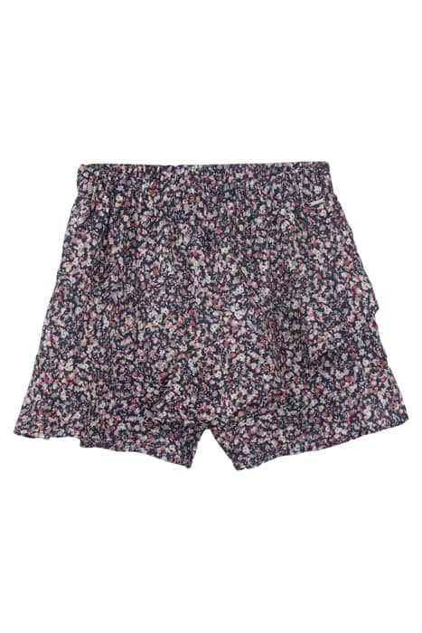 GIRLS’ NAVY MICRO-FLOWER PRINT SKORT NAVY by IKKS