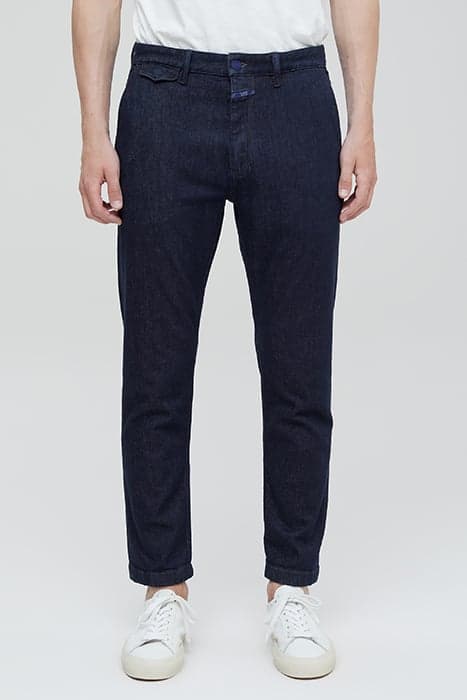 CLOSED MEN ATELIER TAPERED JEANS DARK BLUE by Closed