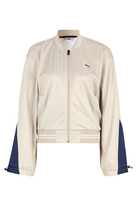 TORRELAVEGA STRIPED TRACK JACKET FIELDS OF RYE/ANTIQUE WHITE by FILA