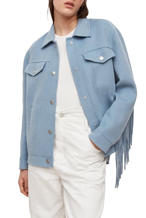 FRANKE JACKET FERN BLUE by AllSaints