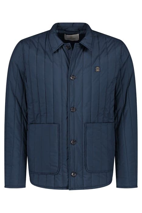 QUILTED JACKET DULL NYLON DK. NAVY by Dstrezzed