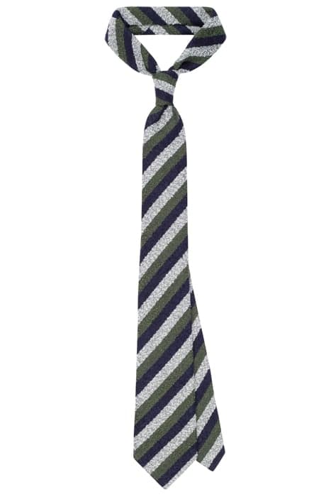 GREEN STRIPED TIE by Suitsupply