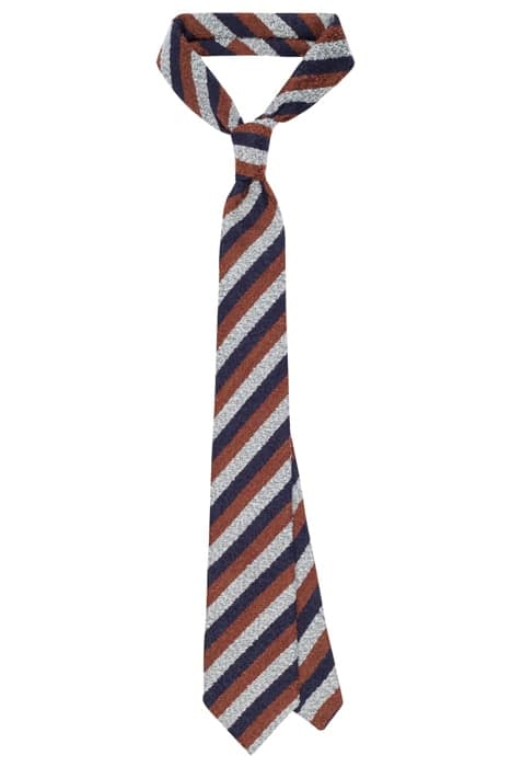 ORANGE STRIPED TIE by Suitsupply