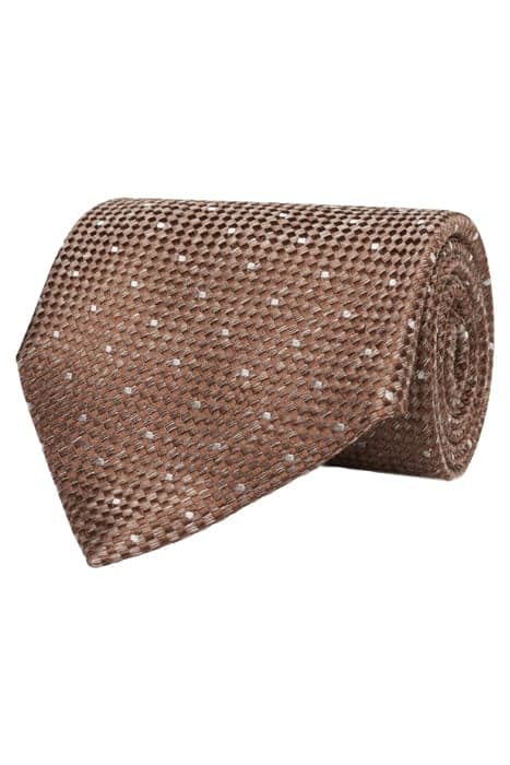 BROWN DOTS TIE by Suitsupply