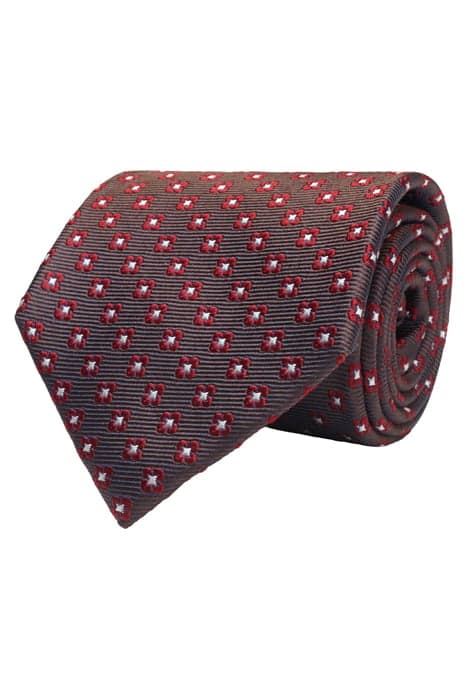 BROWN FLOWERS TIE by Suitsupply