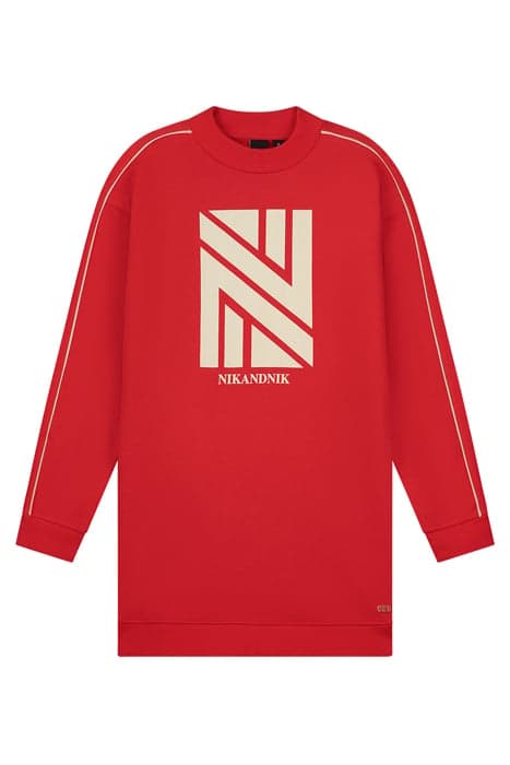 ATHLEISURE SWEATDRESS COUNTRY RED by NIK & NIK