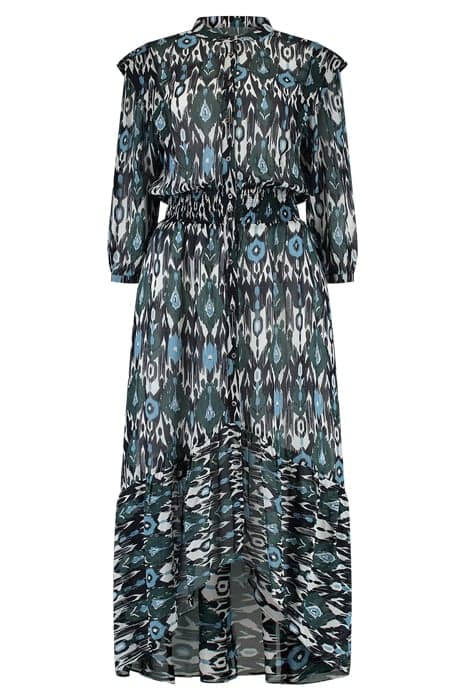 ROSIE MAXI DRESS FOLKLORE BLUE by Fifth House