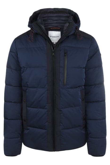 PADDED HOODED BOMBER NAVY by McGregor