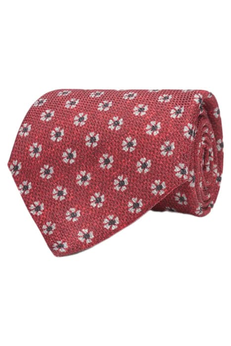 RED FLOWERS TIE by Suitsupply