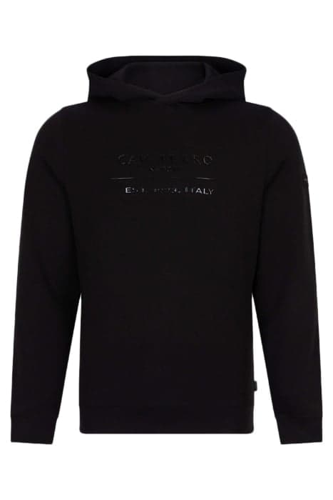 S/ REDONDO HOODIE BLACK by Cavallaro Napoli