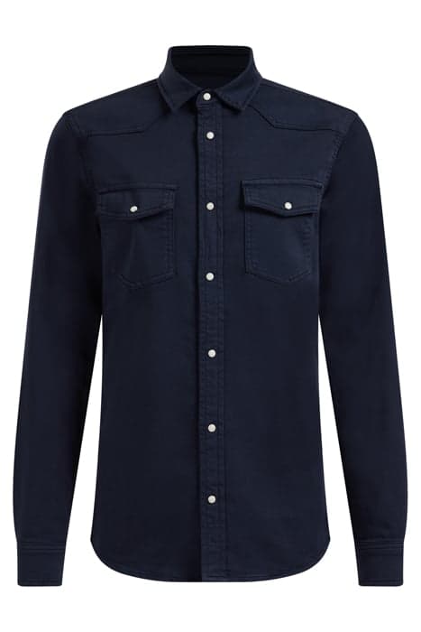 SHIRT DARK BLUE by WE Fashion