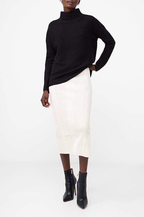 BABYSOFT RIBBED MK NK JUMPER BLACK by French Connection