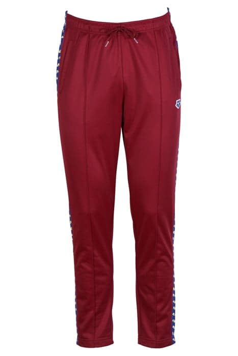 M RELAX IV TEAM PANT BURGUNDY NEON BLUE BUTTER by Arena