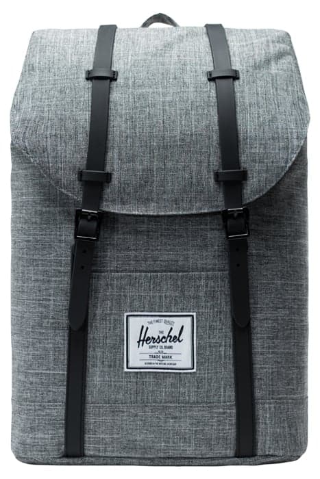 RETREAT RAVEN CROSSHATCH/BLACK by Herschel