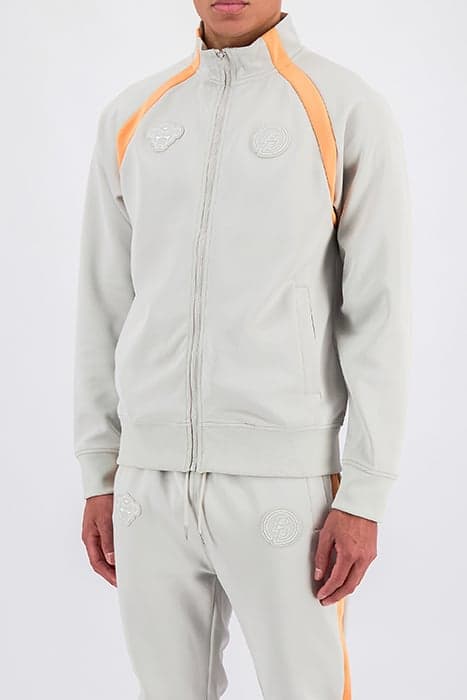 COMPOUND TRACKTOP LIGHT GREY by Black Bananas