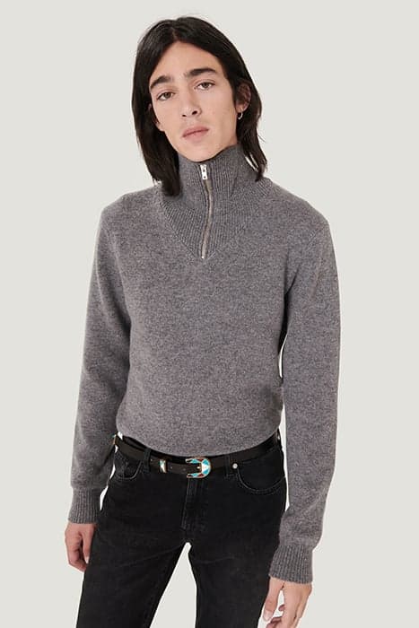 KADES MIXED GREY PULLOVER by IRO Paris