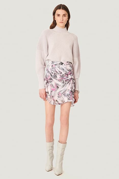 PASCOT GREY/ECRU/PINK SKIRT by IRO Paris