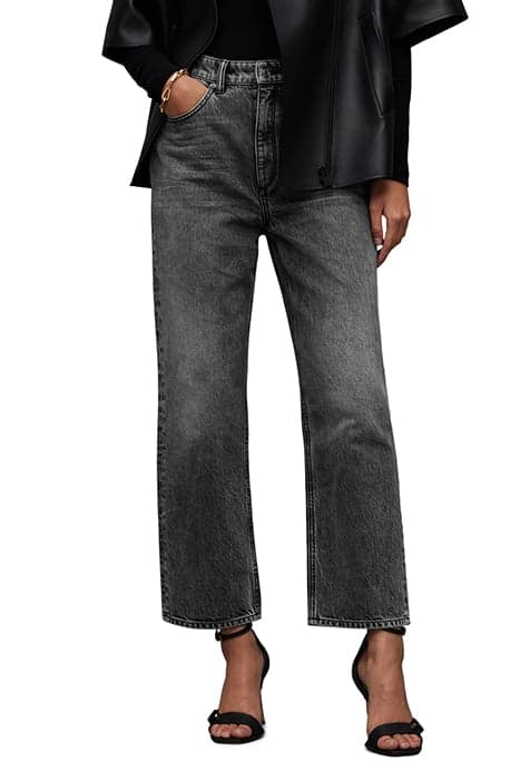 ZOEY JEAN WASHED BLACK by AllSaints