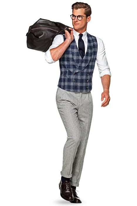 BLUE WAISTCOAT by Suitsupply