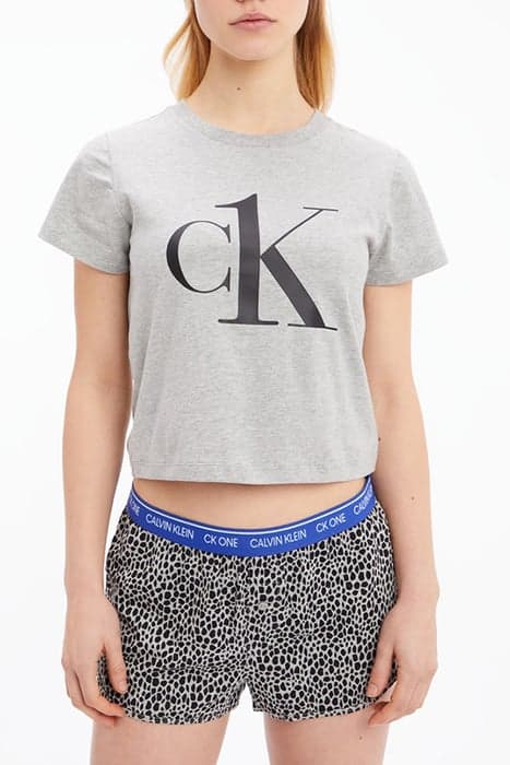 SHORT SET GREY TOP/BAG MINI GIRAFFE_GREY by Calvin Klein