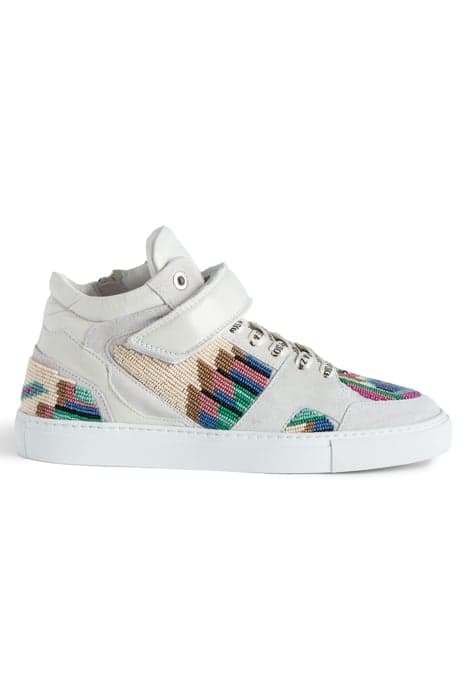 MID FLASH FOLK BEADS BLANC by ZADIG&VOLTAIRE