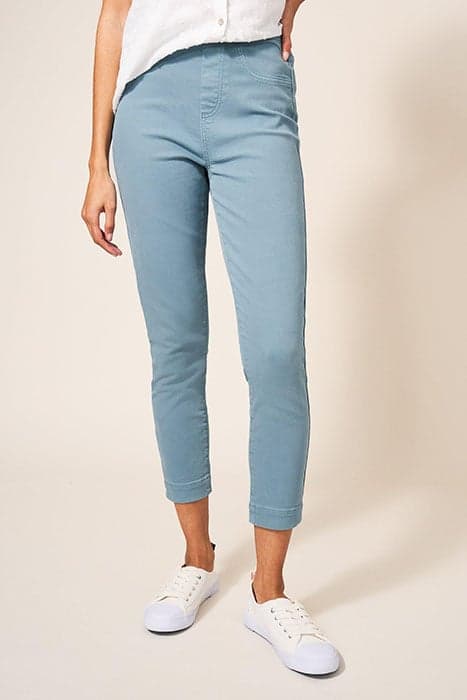 JANEY CROP JEGGING MID TEAL by White Stuff