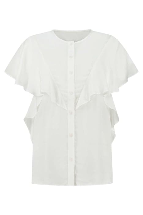 RUBAN SHORTSLEEVE BLOUSE OFF WHITE by Fifth House