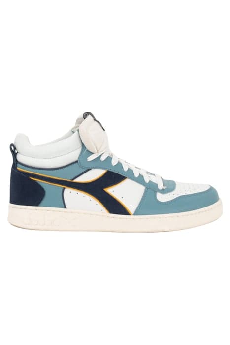 AQUA, WHITE AND NAVY IKKS X DIADORA TRAINERS by IKKS