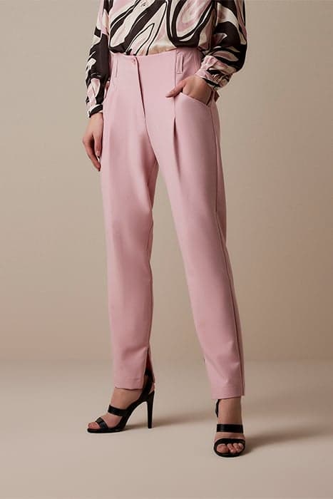 TROUSERS HIGH WAIST SOFT FOAM ROSE QUARTZ by Summum Woman