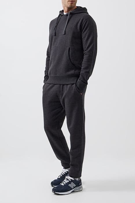 OVERHEAD SWEAT HOODIE CHARCOAL MELANGE by French Connection