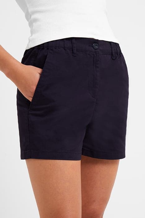 VAUGHN COTTON CITY SHORT UTILITY BLUE by French Connection