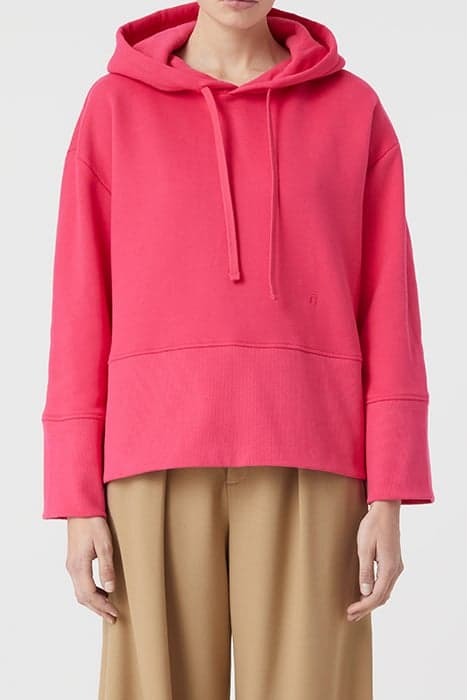 WOMEN CROPPED HOODY RASPERRY PINK by Closed