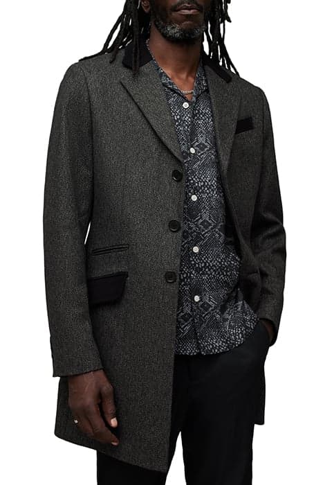 TOMMY COAT CHARCOAL GREY by AllSaints