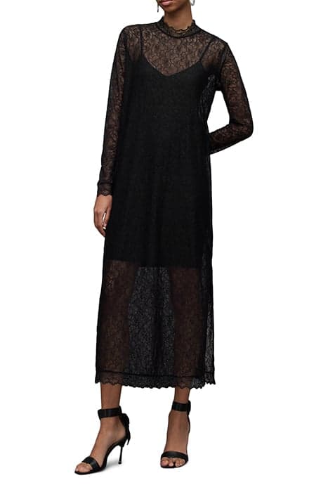 KATLYN LACE DRESS BLACK by AllSaints