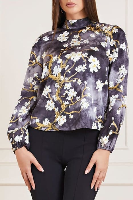 BLOSSOM BLOUSE BLOSSOM BLACK CAVE P by Marciano by Guess