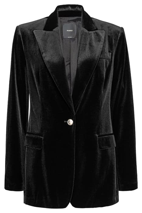 LIBRAIO GIACCA VELVET STRETCH BLACK by PINKO