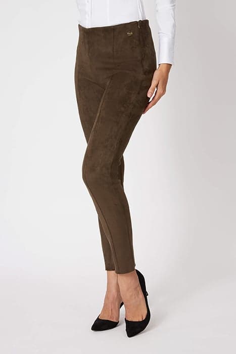 MONICA PANTS DARK GREEN by Cavallaro Napoli