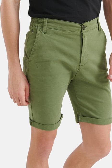 MM-SBCOLORED TWILL SHORT by Shoeby