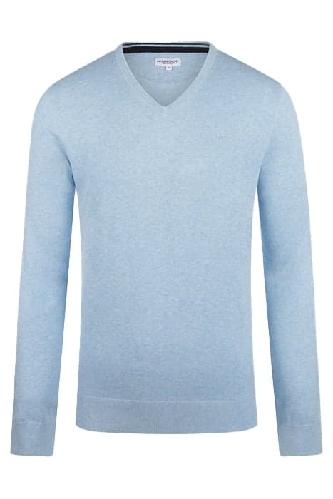 V NECK SWEATER LIGHT BLUE by McGregor