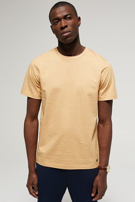 T-SHIRT LIGHT YELLOW by WE Fashion